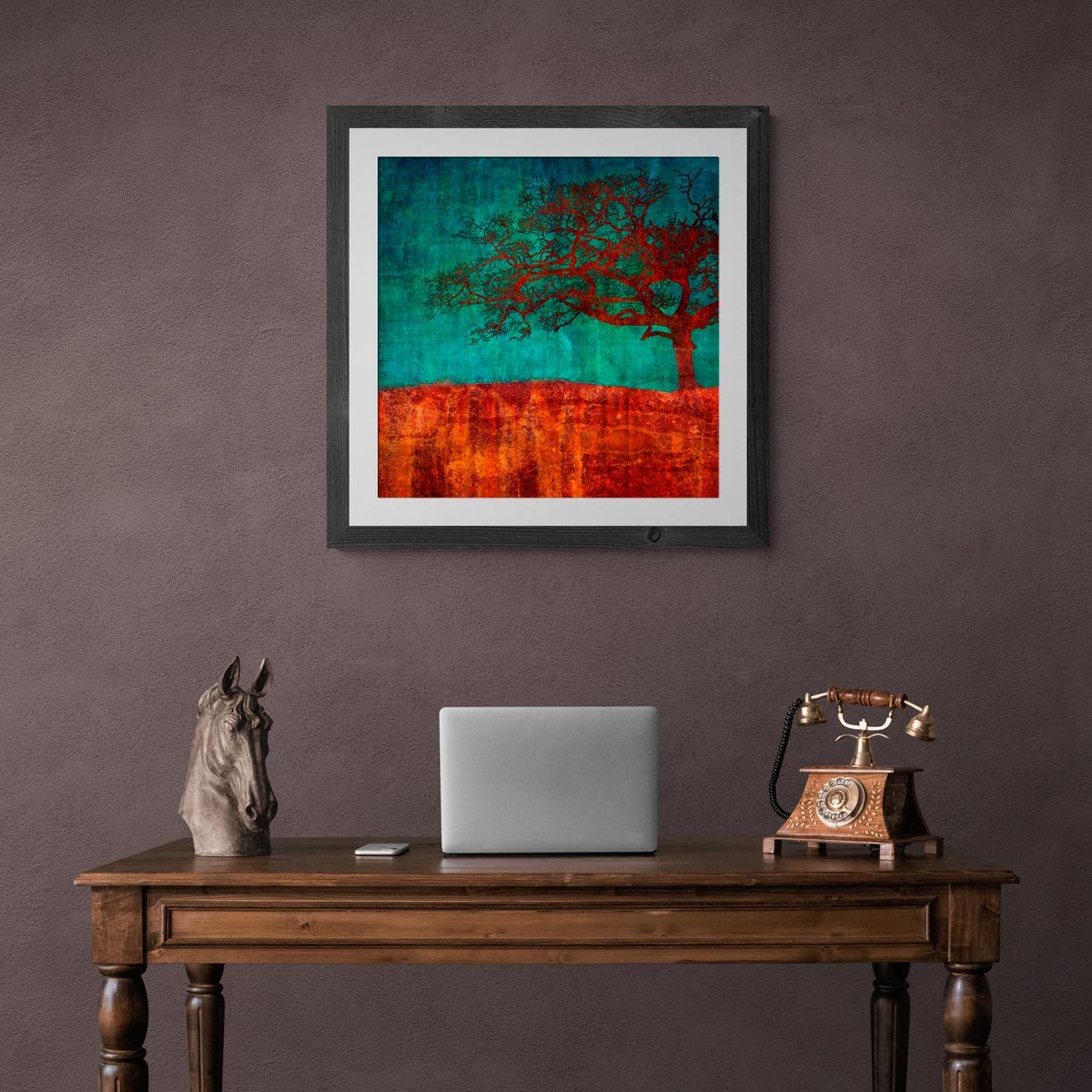 Large fine art print in frame (not included)