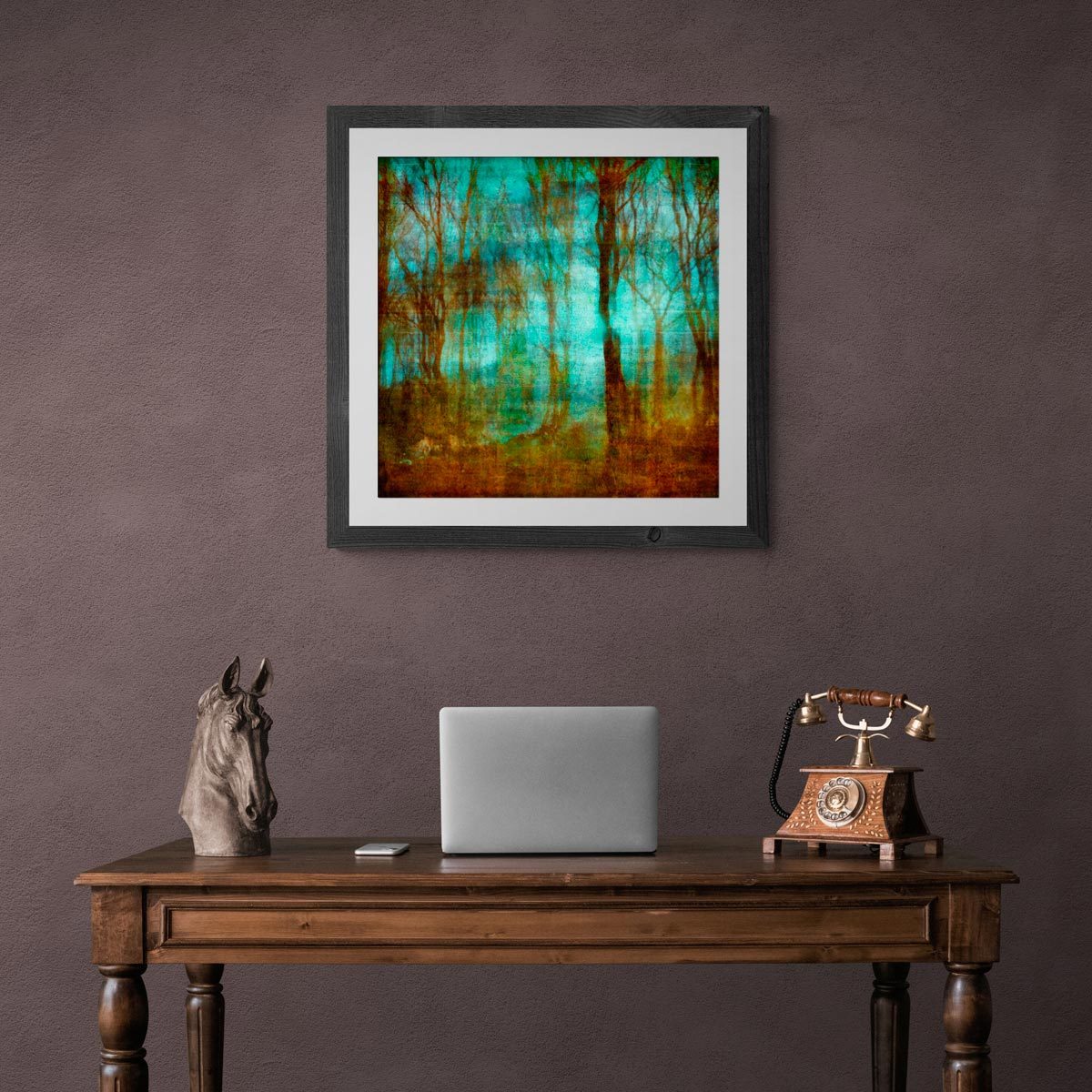 Large fine art print in frame (not included)
