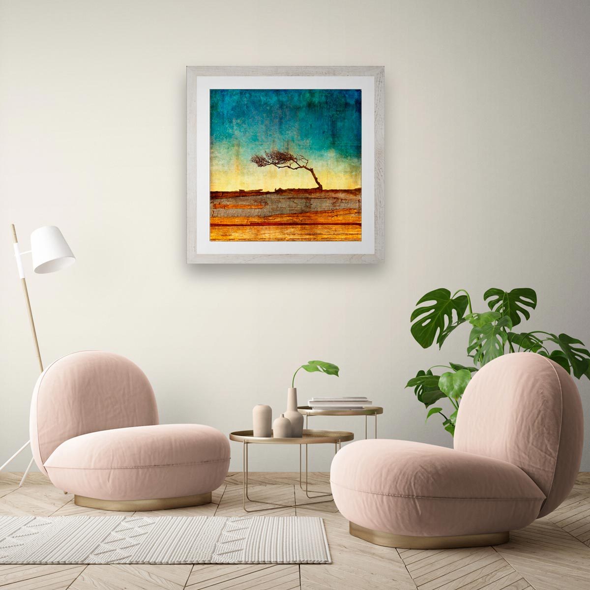 Large fine art print in frame (not included)