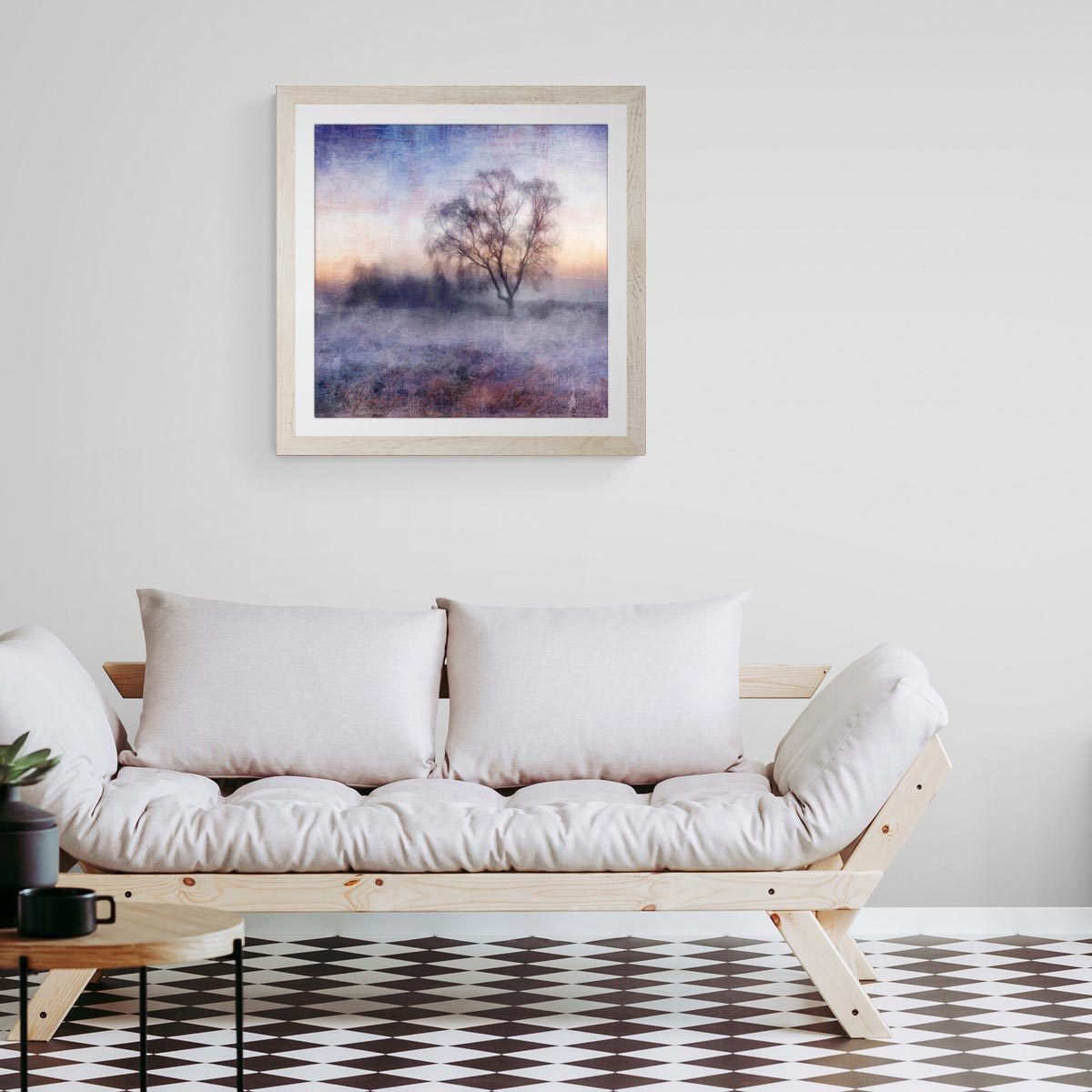 Large fine art print in frame (not included)