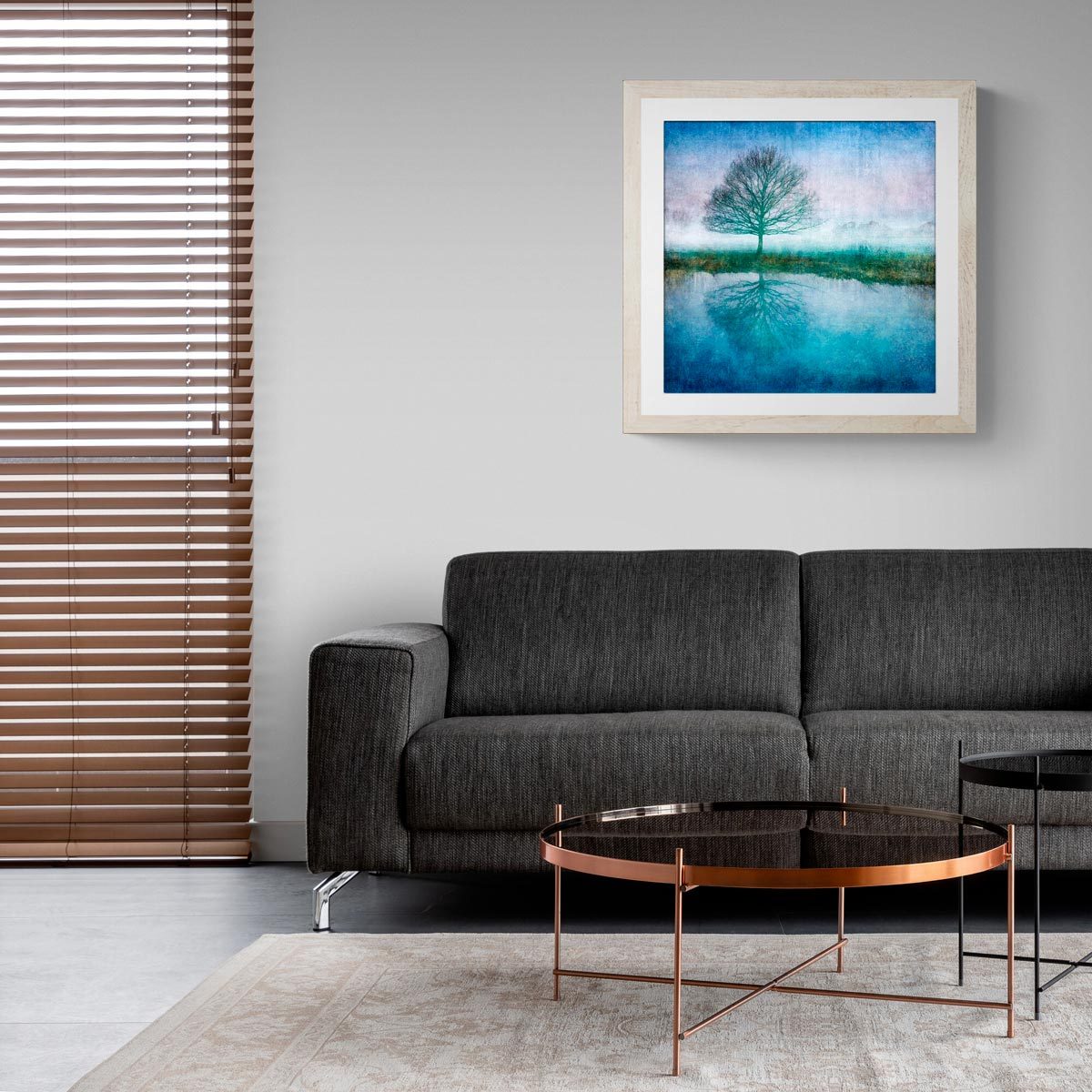 Large fine art print in frame (not included)