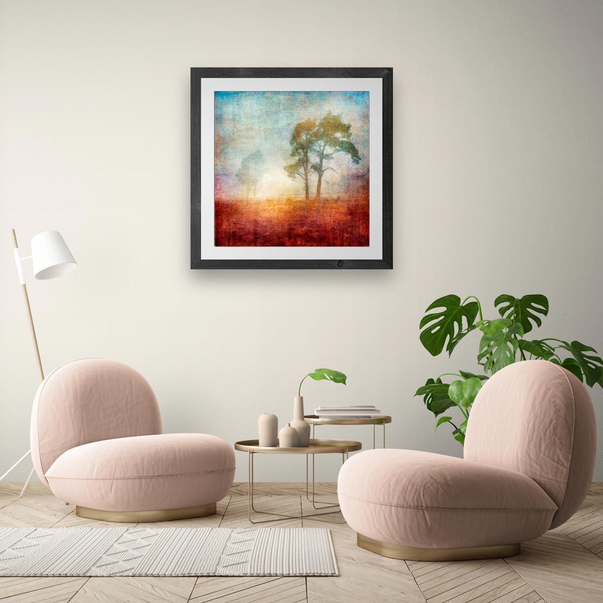 Large fine art print in frame (not included)