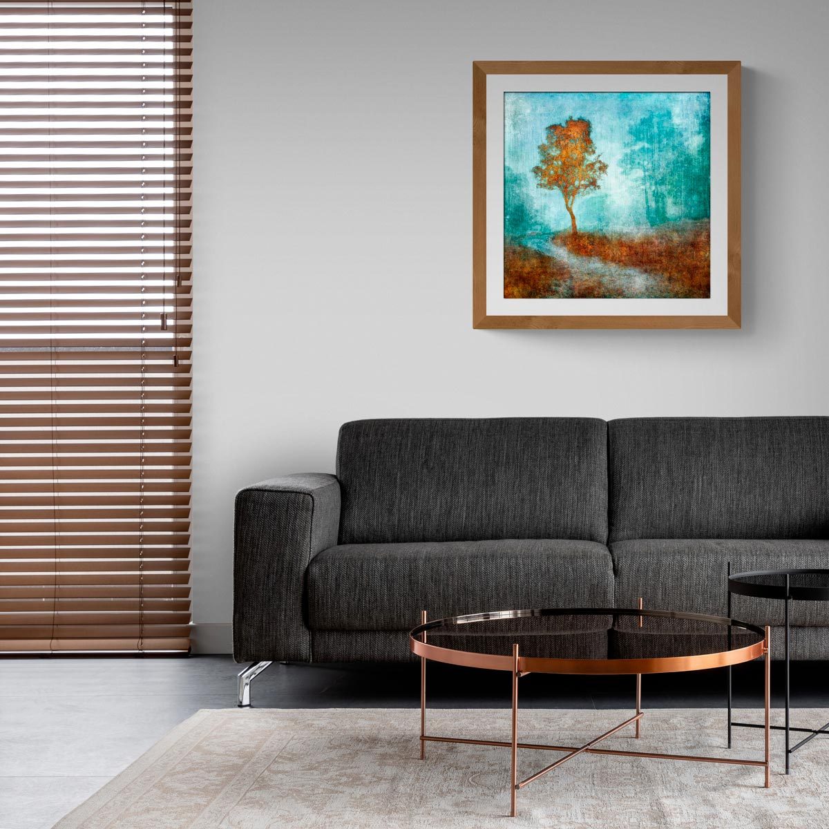 Large fine art print in frame (not included)