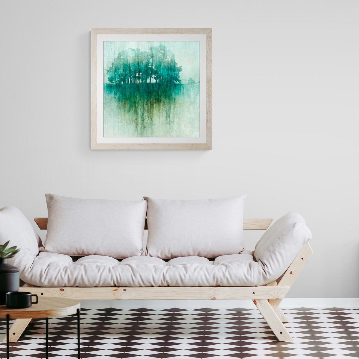 Large fine art print in frame (not included)