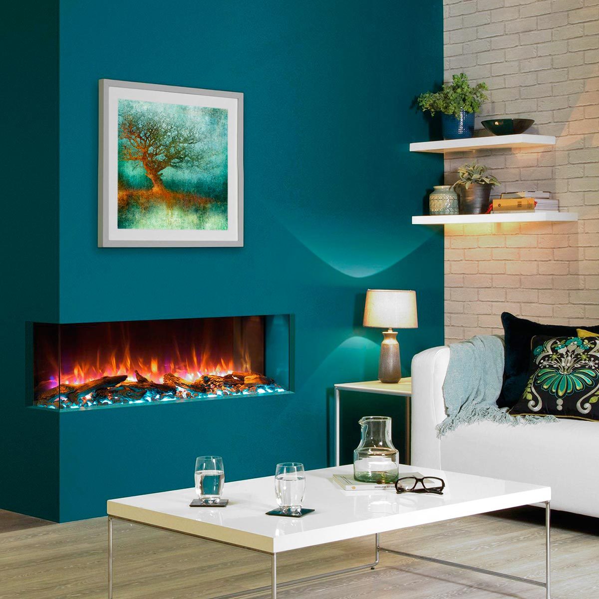 Large fine art print in frame (not included)