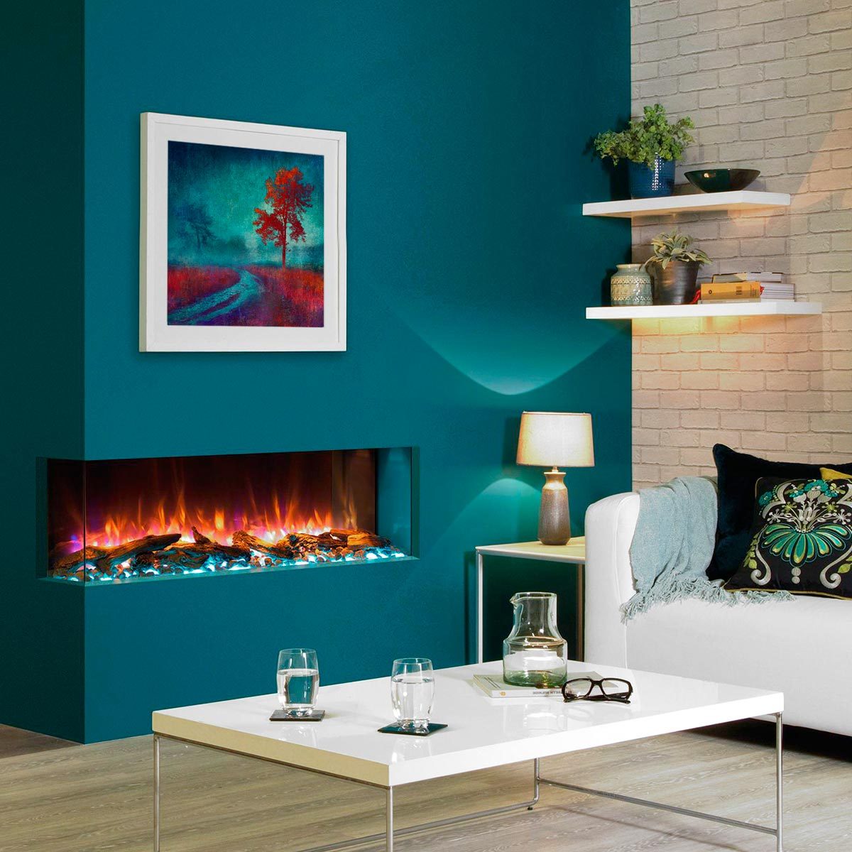 Large fine art print in frame (not included)