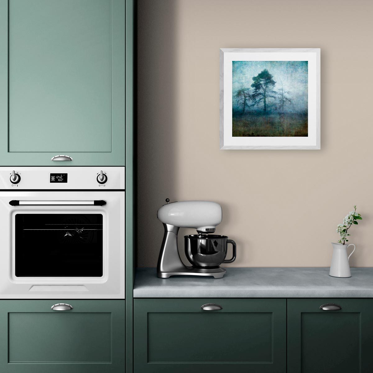 Medium fine art print in frame (not included)