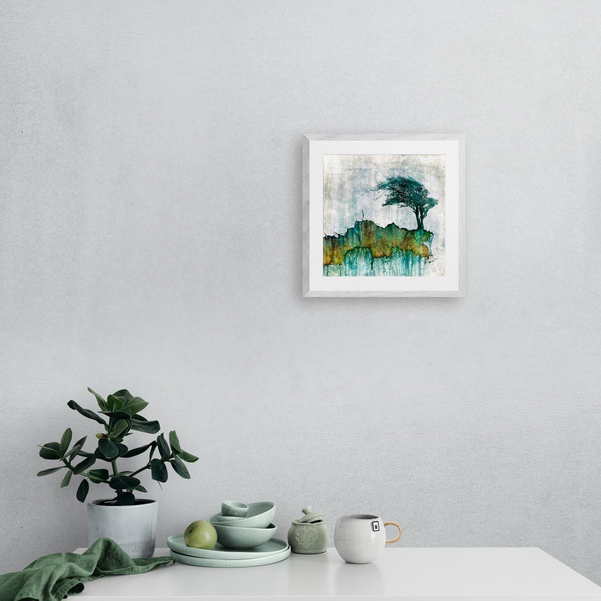 Medium fine art print in frame (not included)