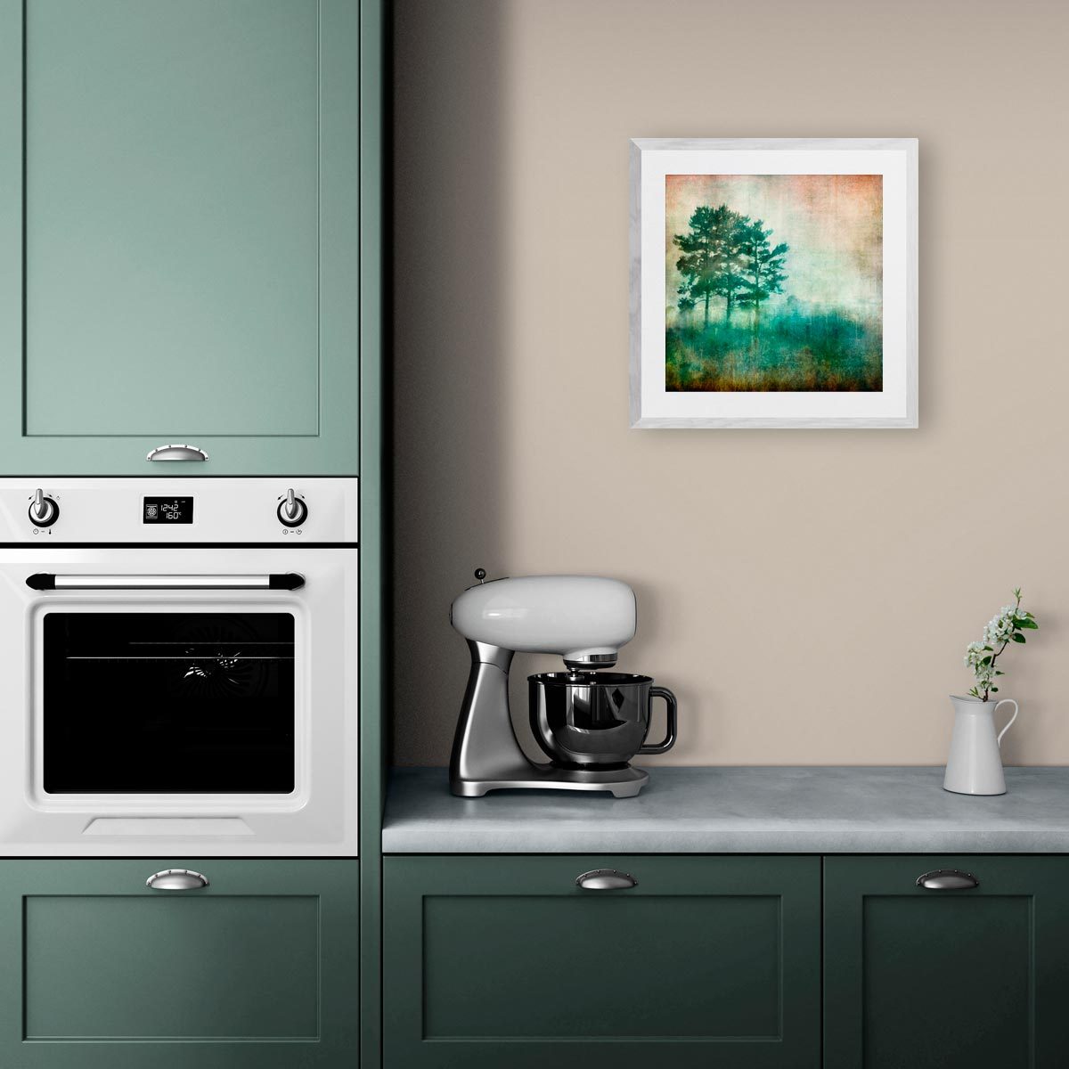 Medium fine art print in frame (not included)
