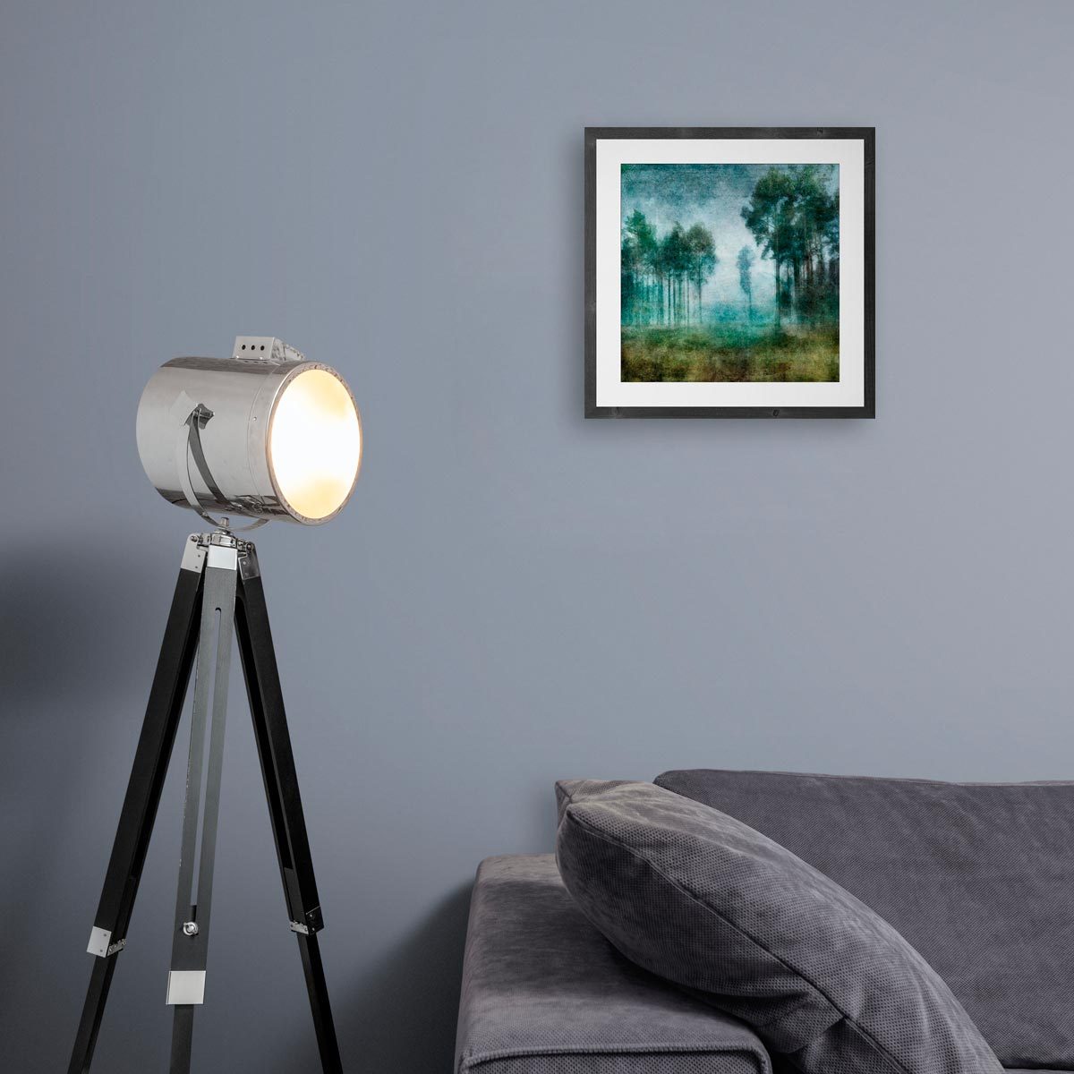 Medium fine art print in frame (not included)