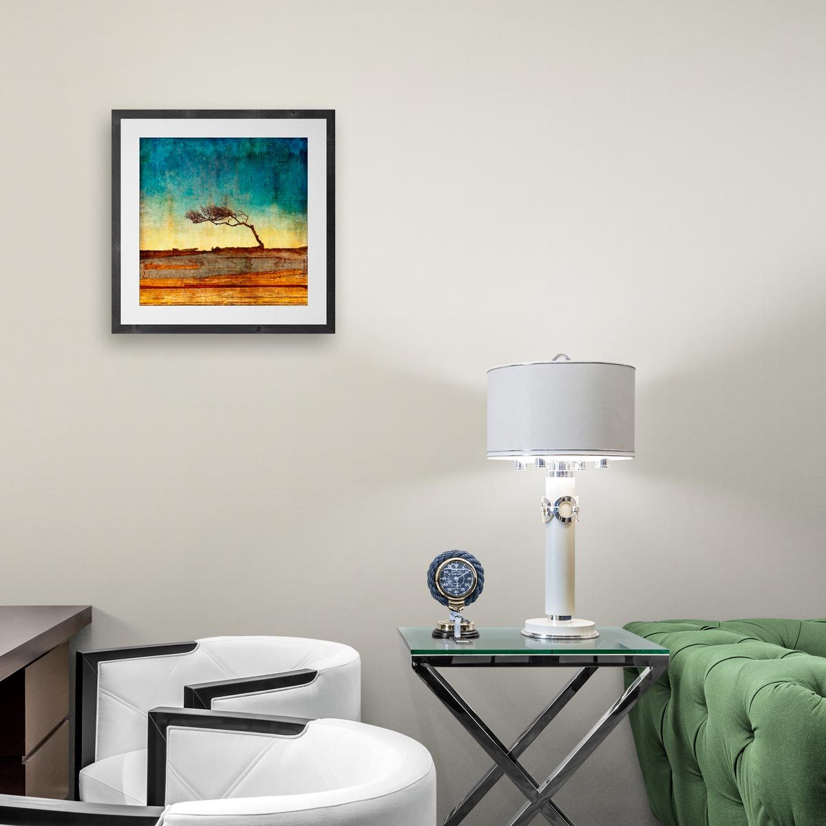 Medium fine art print in frame (not included)
