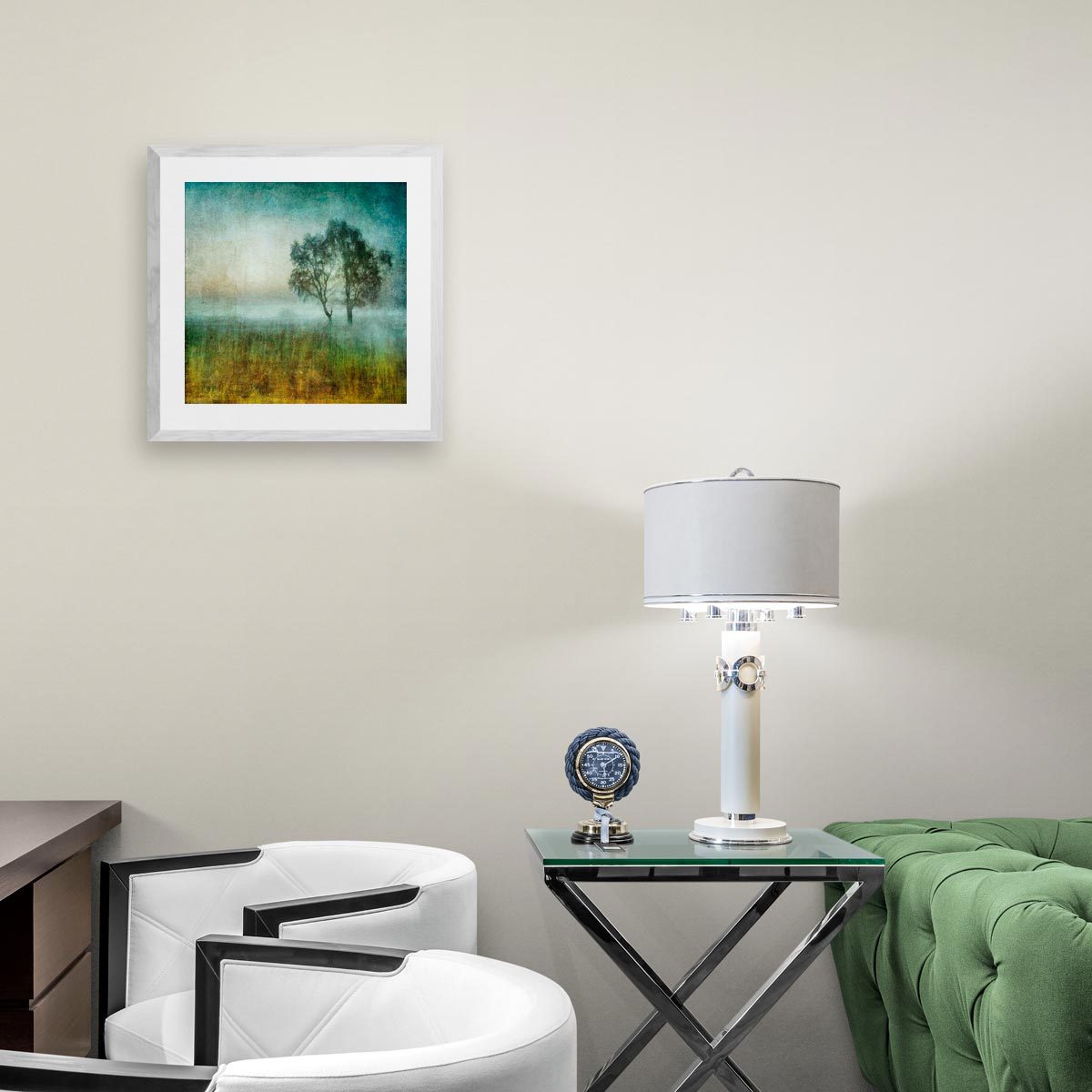 Medium fine art print in frame (not included)