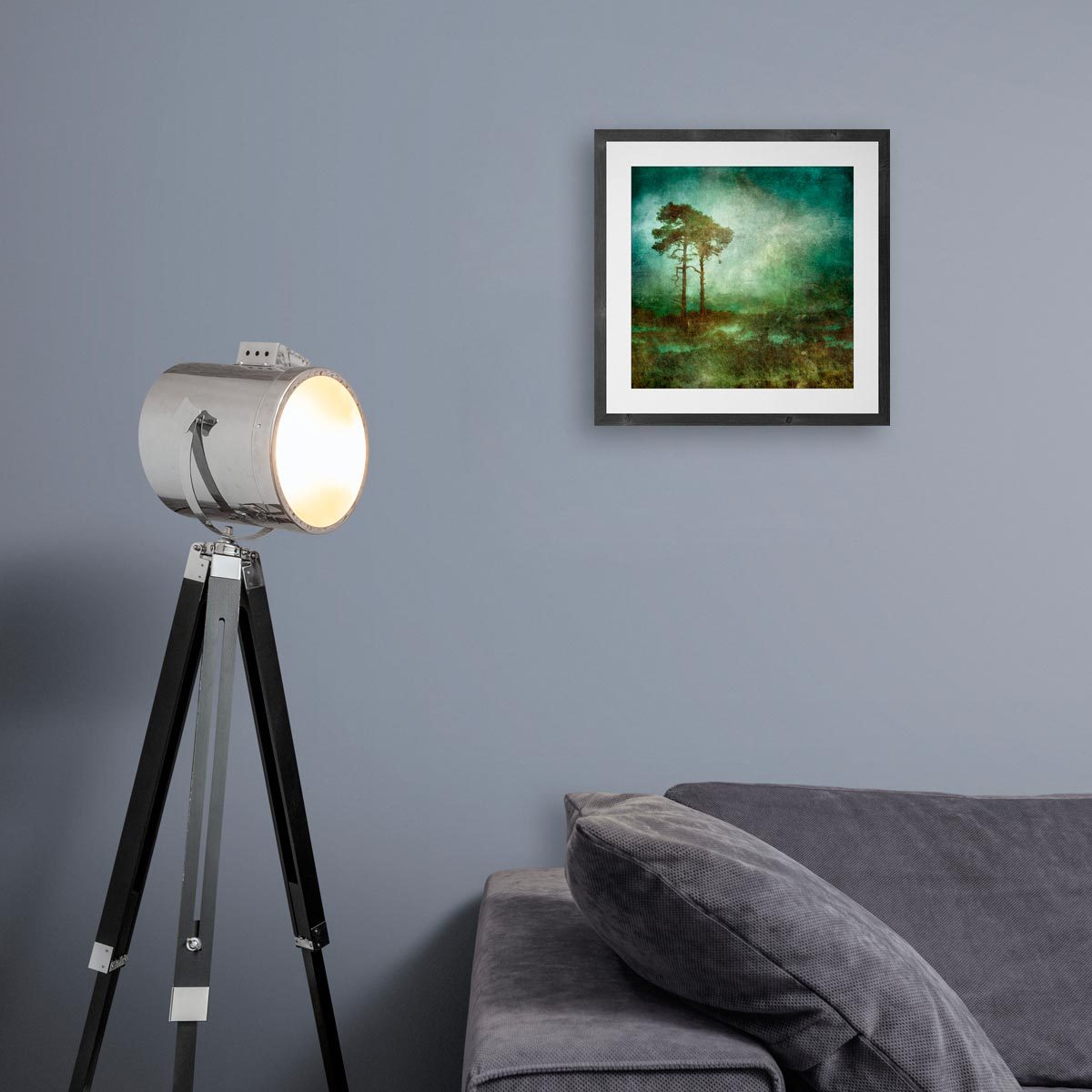 Medium fine art print in frame (not included)
