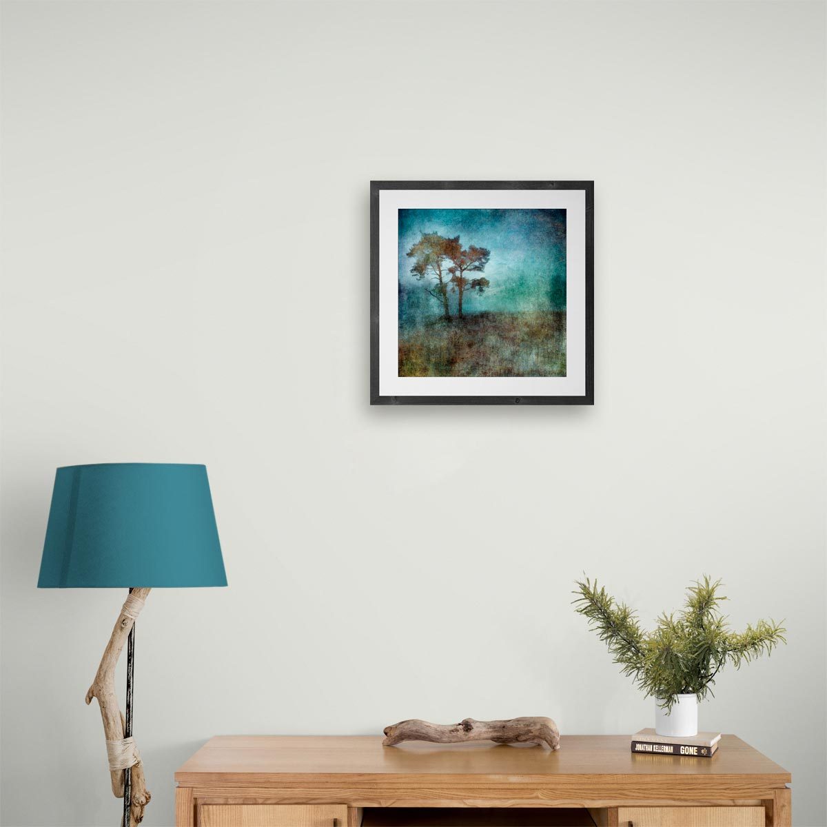 Medium fine art print in frame (not included)