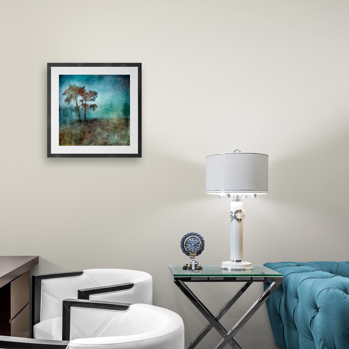 Medium fine art print in frame (not included)