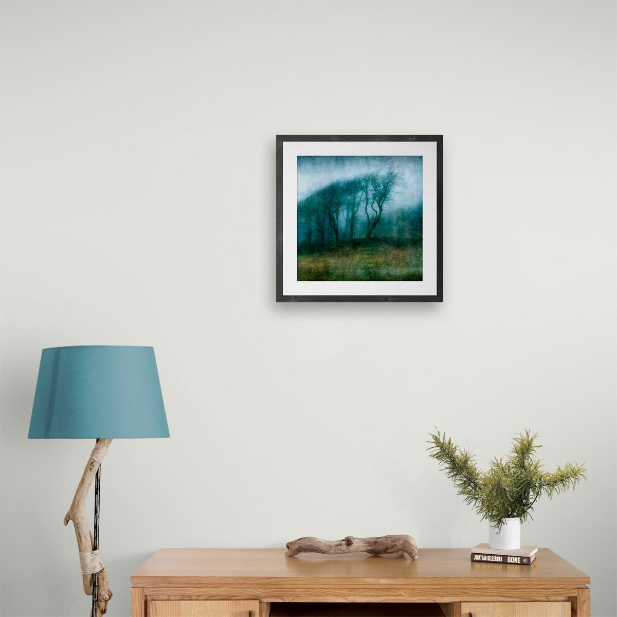 Medium fine art print in frame (not included)