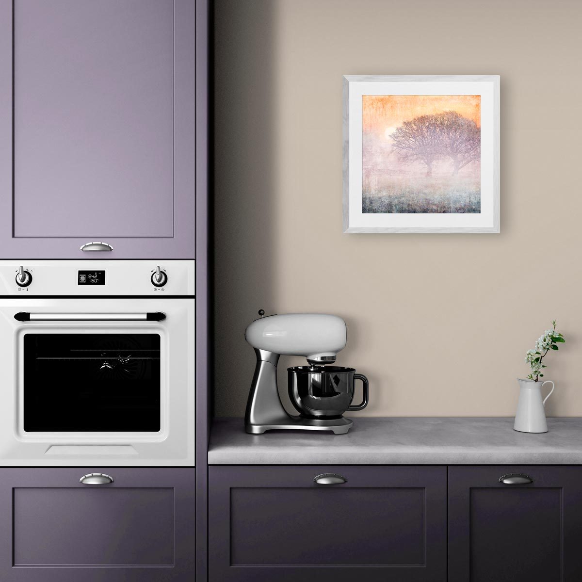 Medium fine art print in frame (not included)