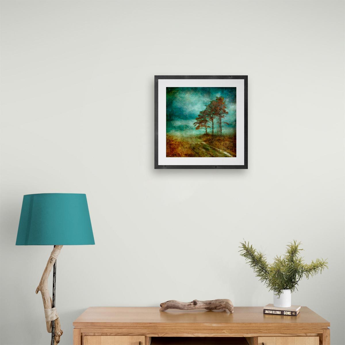 Medium fine art print in frame (not included)