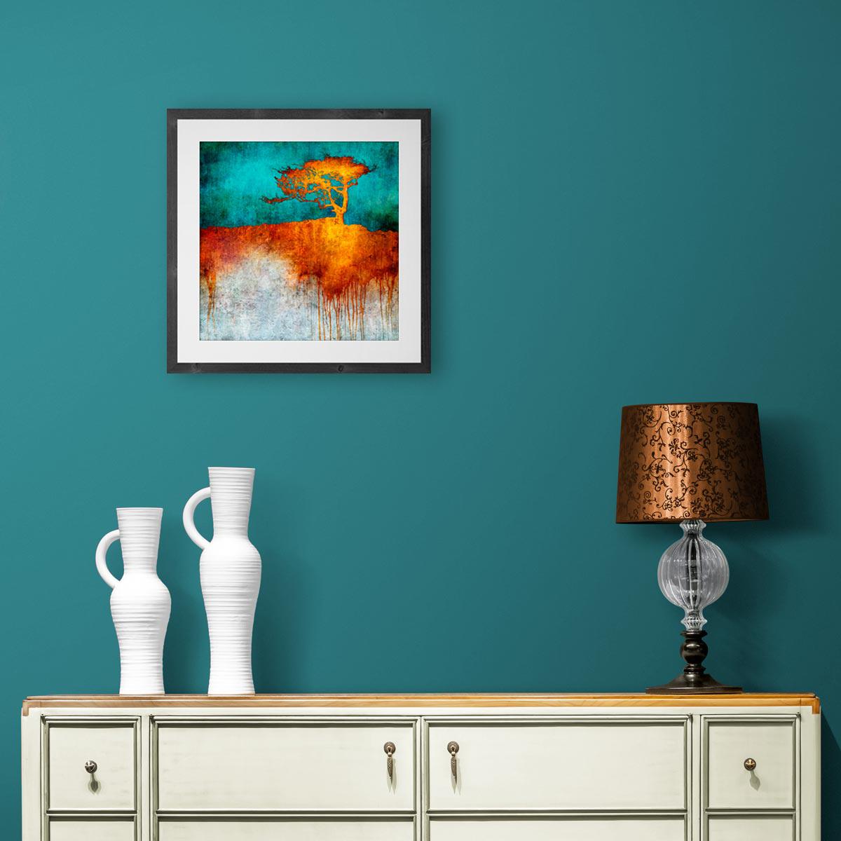 Medium fine art print in frame (not included)
