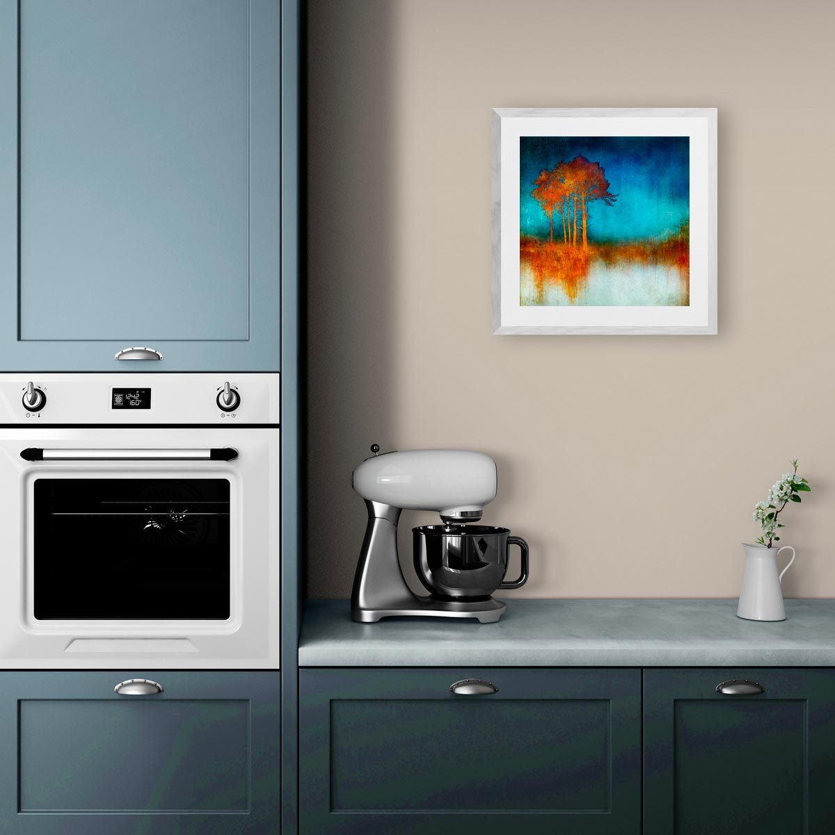 Medium fine art print in frame (not included)