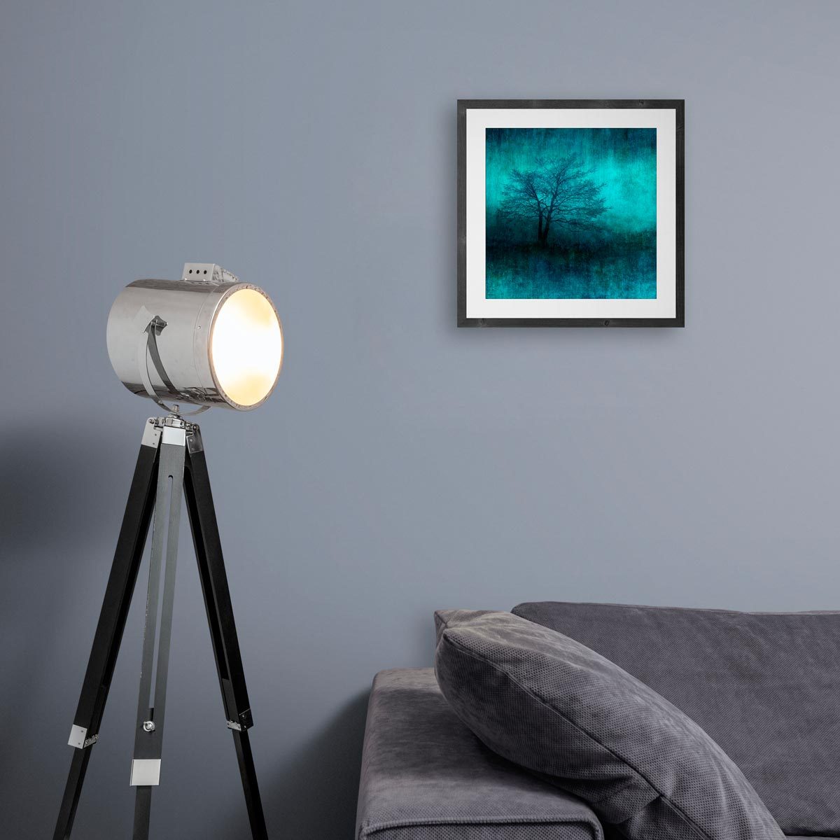 Medium fine art print in frame (not included)
