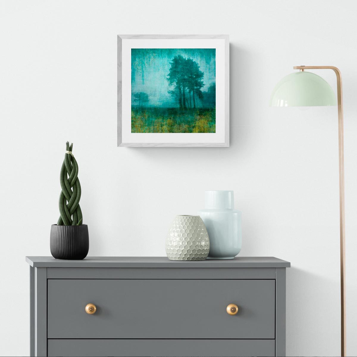 Medium fine art print in frame (not included)