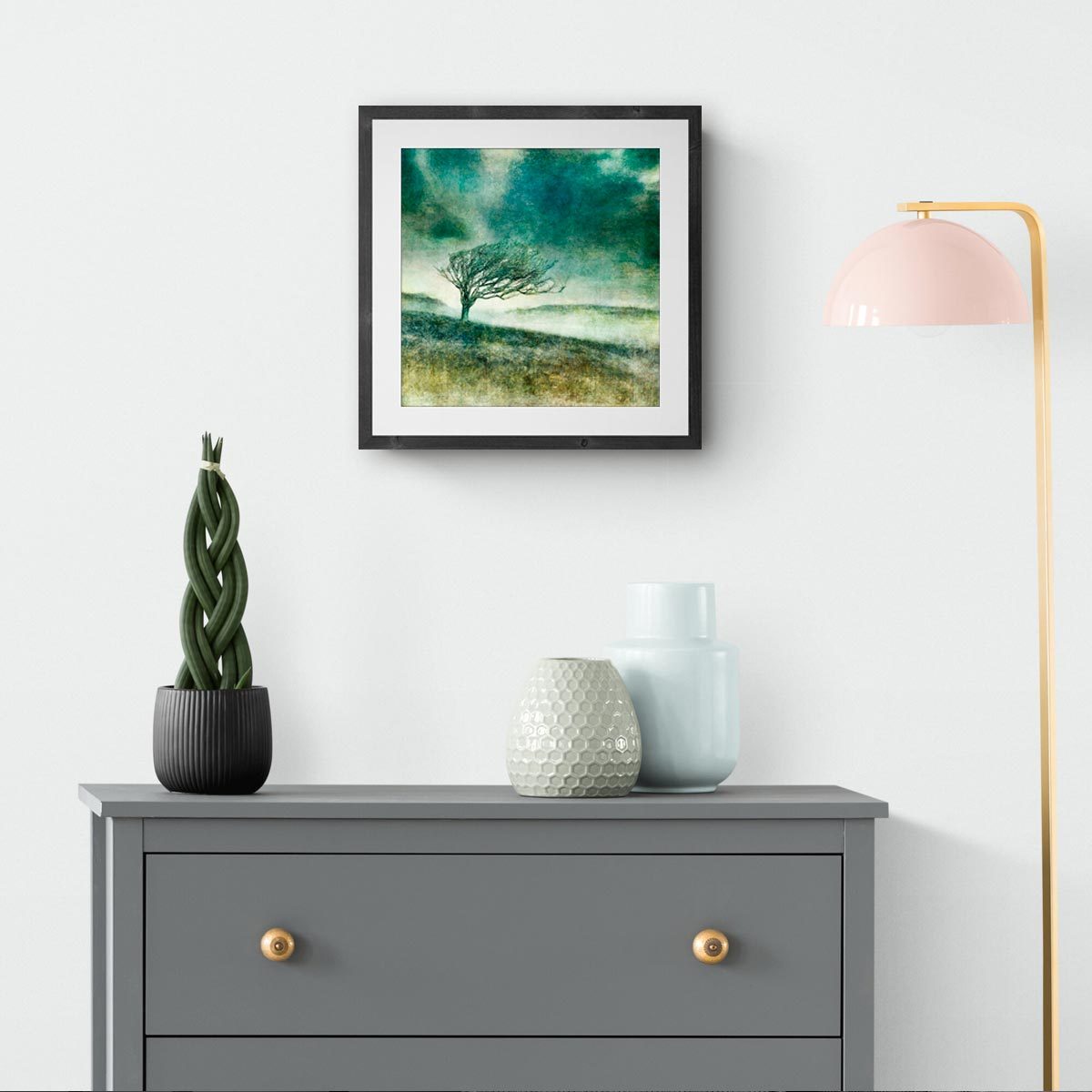Medium fine art print in frame (not included)