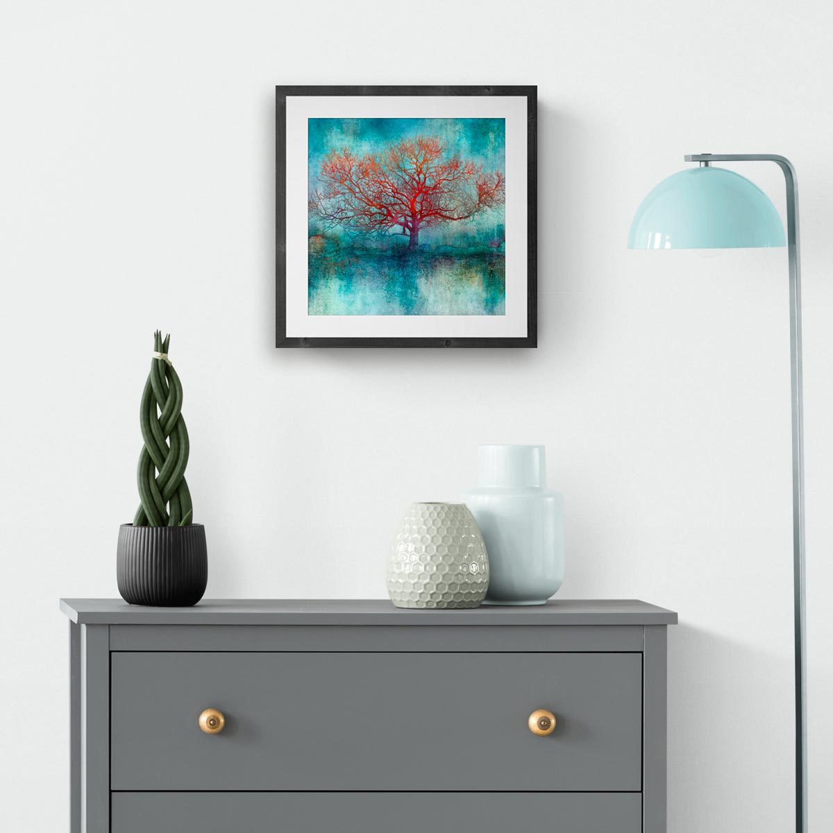 Medium fine art print in frame (not included)