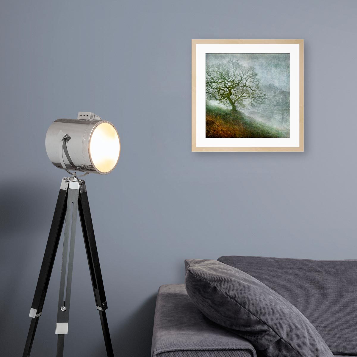 Medium fine art print in frame (not included)