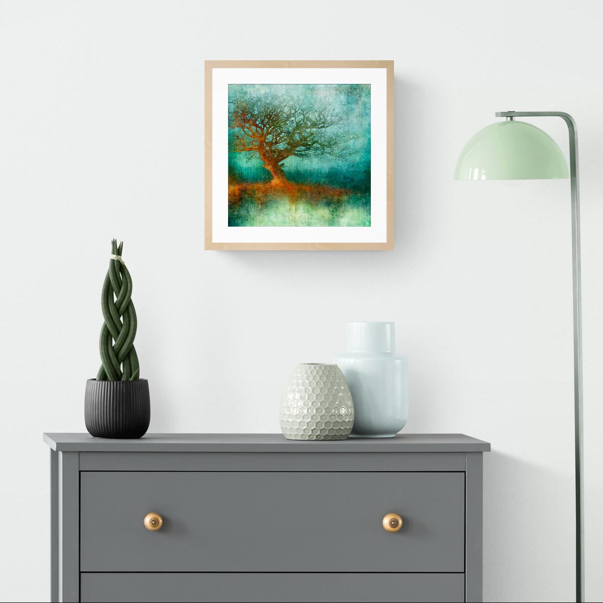 Medium fine art print in frame (not included)