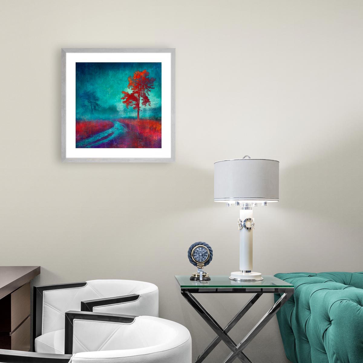 Medium fine art print in frame (not included)