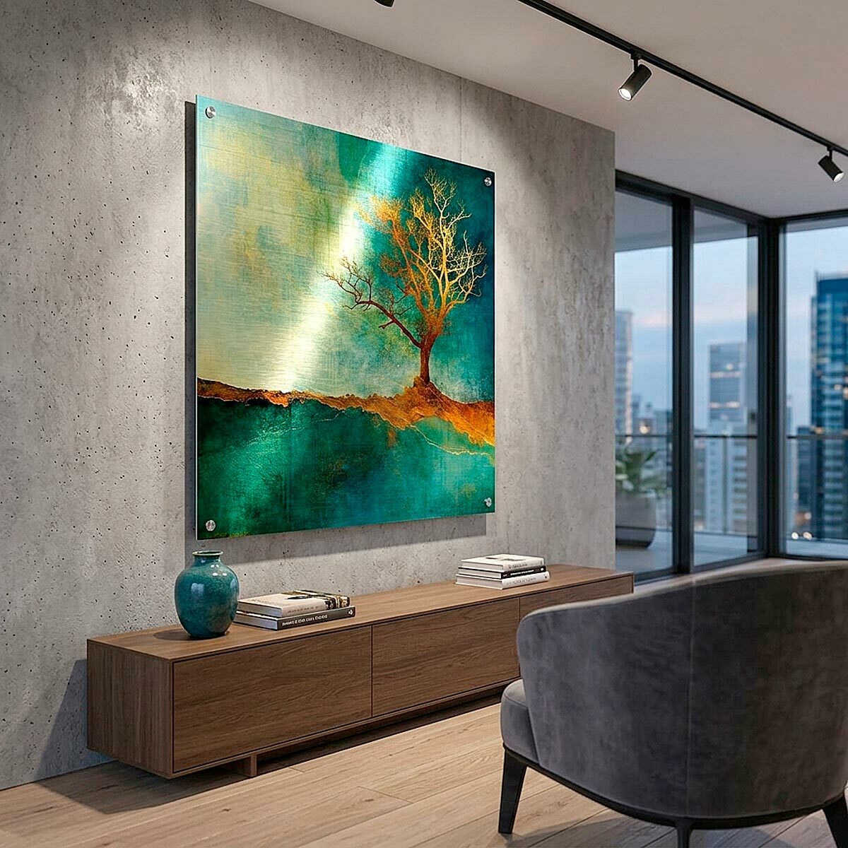 Large Aluminium Print