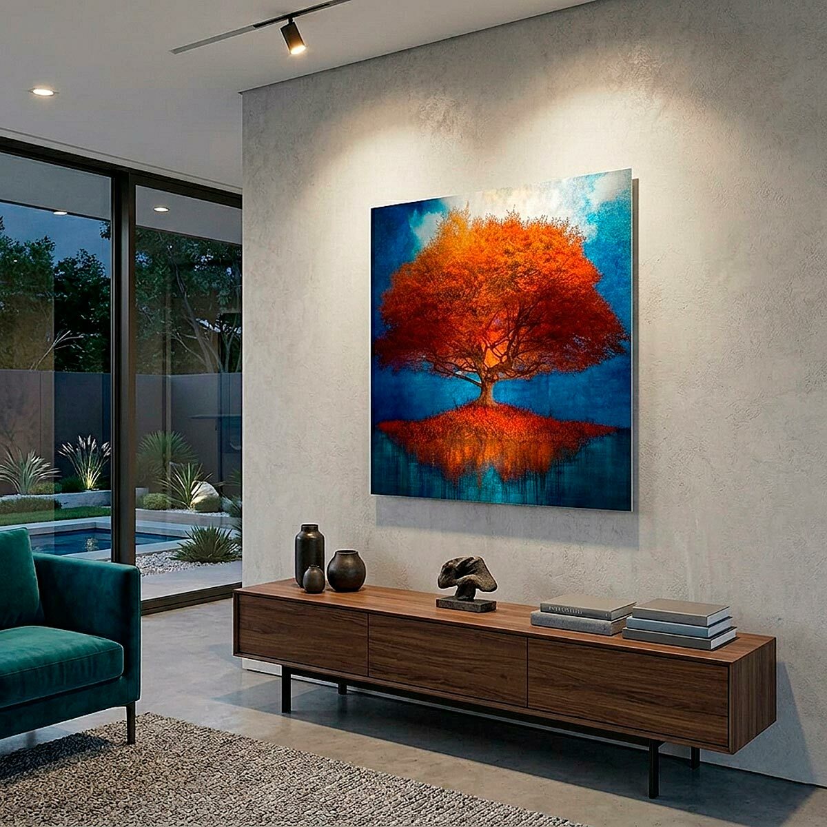 Large Aluminium Print