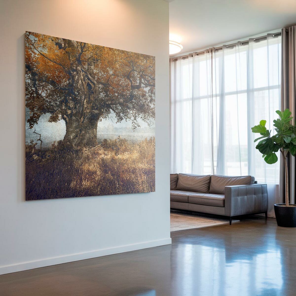 Large Aluminium Print